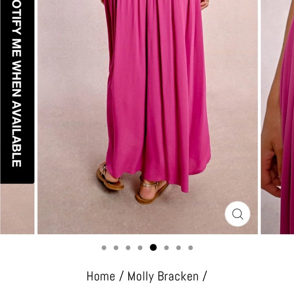 Chic Fuchsia Maxi Skirt - Picture 6 of 6